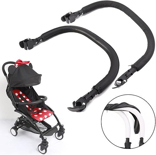 angwang Stroller Armrest,Baby Stroller Armrest Bumper Bar Universal Handlebars Baby Pushchair Accessories A 43cm/16.93in - Jamouz