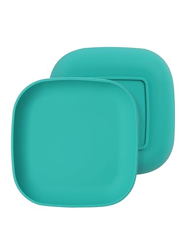 BABELIO Powerful Suction Plates for Baby and Toddler, 100% Food Grand Silicone, Divided, BPA Free, Microwave & Dishwasher Safe, Stay Put, 3 Pack - Jamouz