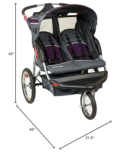 Baby Trend Expedition Double Jogger Stroller, Griffin - Jamouz