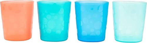 Dr. Brown's Stackable Tumbler Cups for Toddlers, BPA Free - 4-Pack - Jamouz