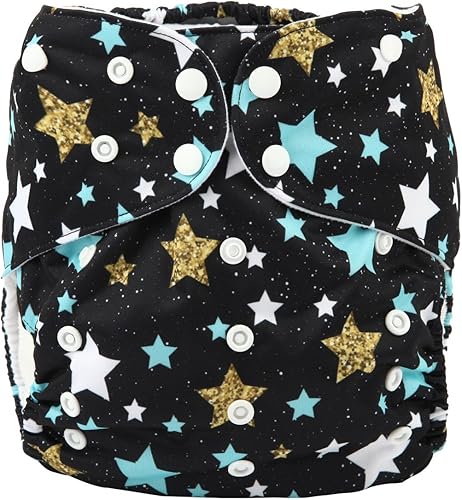 2 to 7 Years Old Junior Big Cloth Diaper Pocket Reusable Baby Kids Toddler (Be Brave) - Jamouz