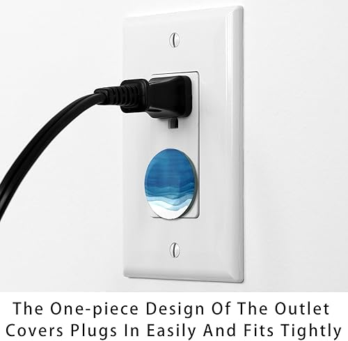 12 PCS Baby Child Proofing Outlet Covers, Electrical Safety Socket Protection Caps for 2-Prong Power Wall Plate Pure Black, czbhg-001 - Jamouz