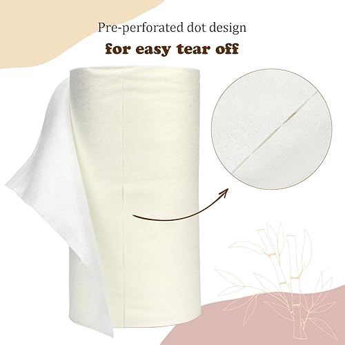 Mama Koala Disposable Natural Diaper Liners for Cloth Diapers, 200 Sheets (2 Pack) - Jamouz