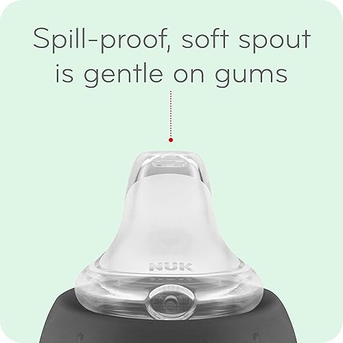 NUK Learner Cup, 6+ Months, Timeless Collection,  Exclusive, 5 Oz, Pack of 2 – BPA Free, Spill Proof Sippy Cup - Jamouz