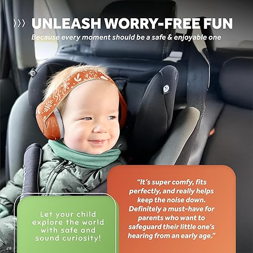 Schallwerk ® Mini+ Baby Ear Muffs – Noise Protection for Babies, Infants, Toddlers – CE & ANSI Certified Headphones - Jamouz