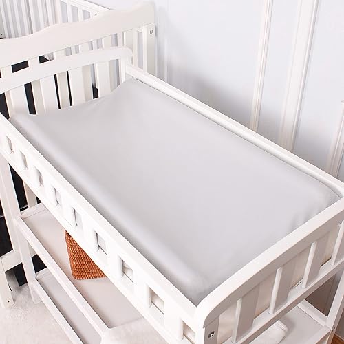 CaSaJa Navy Diaper Changing Pad Cover with Strap Holes Set of 3, Snug Fit 4-Sided Contoured Changing Table Pad 16x31 16x32, Fitted Change Pad Sheet for Baby Boy, 100% Silky Soft Microfiber - Jamouz