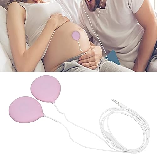 Bellytunes Prenatal Pregnancy Earbuds Adapter System Turns Ear Bud Into Baby Bump Belly Speakers Pregnancy Headphones Safely Play Music, Sounds, and Voices to Your Baby in The Womb - Jamouz