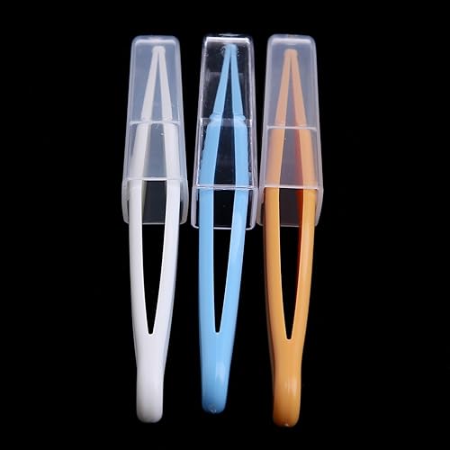 Baby Care Ear Nose Navel Cleaning Tweezers Safety Forceps Plastic Cleaner Clip - Jamouz