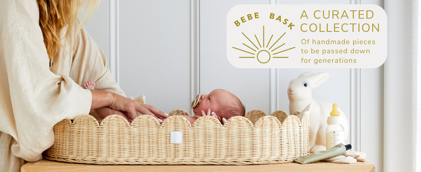 baby changing basket diaper caddy 