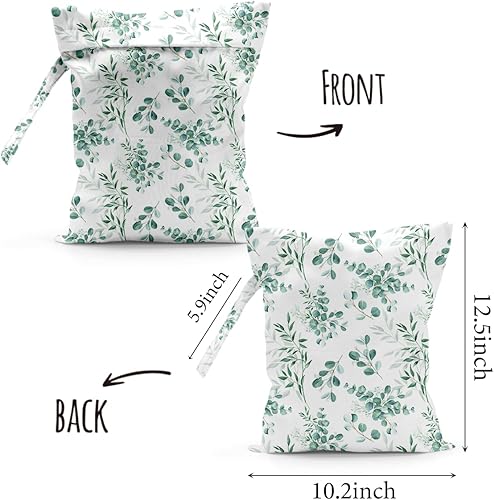 Waterproof Cloth Diaper Wet Dry Bag, Reusable Travel Beach Pool Daycare Soiled Toddler Items Yoga Gym Bag for Swimsuits or Wet Clothes Diaper Western Boots Wet Bag - Jamouz