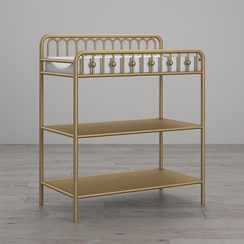 Little Seeds Monarch Hill Ivy Metal Changing Table, Gold - Jamouz