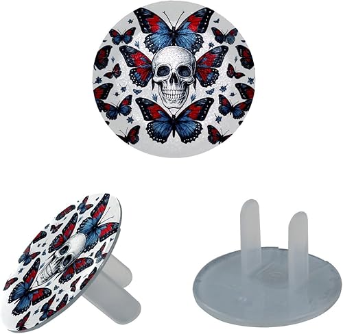 12 PCS Baby Child Proofing Outlet Covers, Electrical Safety Socket Protection Caps for 2-Prong Power Wall Plate Pure Black, czbhg-001 - Jamouz