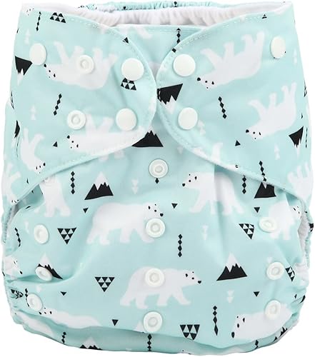 2 to 7 Years Old Junior Big Cloth Diaper Pocket Reusable Baby Kids Toddler (Be Brave) - Jamouz