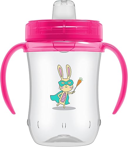 Dr. Brown's Transition Sippy Cup with Soft Spout - Blue - 6oz - 6m+ - Jamouz