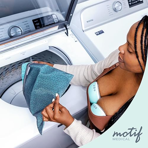 Motif Medical Wet Dry Bag - Perfect for Breast Pump Parts, Messy Baby Clothes, Wet Swimsuits - Jamouz