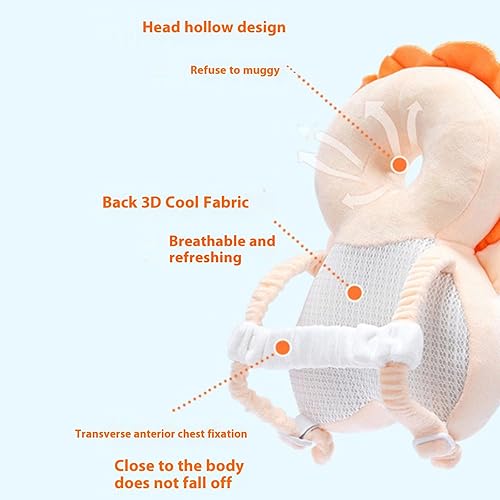 Baby Head Protector Adjustable Baby Head Protection Backpack - Jamouz