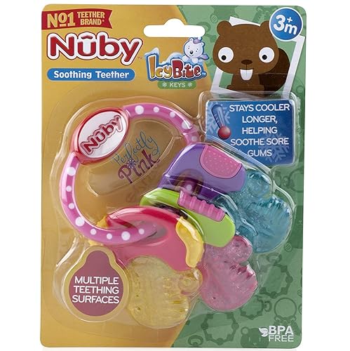 Nuby Ice Gel Teether Keys - Jamouz