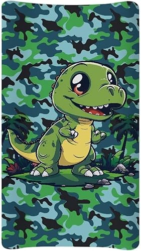 Horse with Sunflower Changing Mat Cover for Girls Boys Ultra Soft Snug Changing Pad Covers Fit 32'X16' Contoured Pad - Jamouz