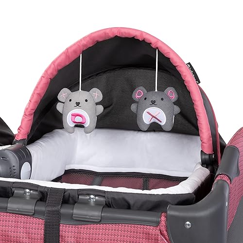 Baby Trend Retreat Twins Nursery Center, Quarry - Jamouz