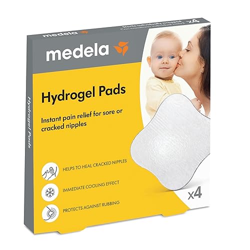 Medela Hydrogel Pads | Pain Relief for Sore or Cracked Nipples | Breastfeeding Essentials - Jamouz