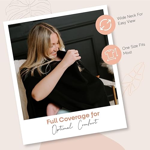 Nursing Cover – Soft, Breathable & Multi-Use | Full Coverage for Breastfeeding & Pumping | Lightweight & Stylish - Jamouz