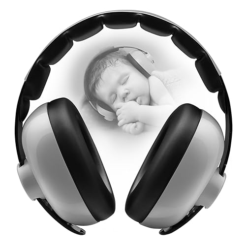 Baby Ear Protection Noise Cancelling Headphones for Babies for 3 Months to 3 Years (Blue) - Jamouz