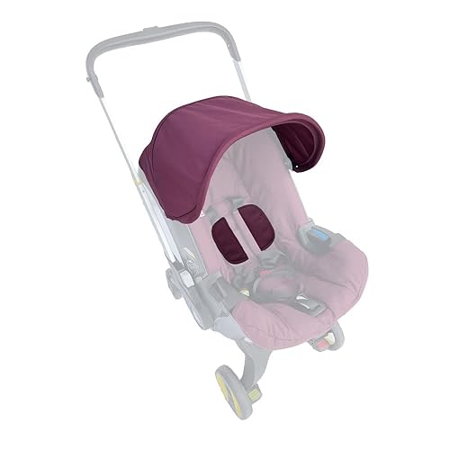 Stroller Replacement Accessories Canopy, Protection Shield, Textile Sun Shade Compatible with Doona Car Seat & Stroller (Green) - Jamouz