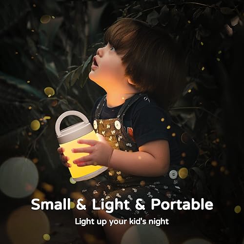 Night Light for Kids Night Light,10 Colors+8 Dimmable Baby Night Light, Remote+Timer+Touch Night Light for Baby Nursery Lamp, Portable+Rechargeable Night Light for Kids Toddler Night Light Lamp[Gifts] - Jamouz