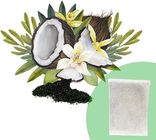 Green Piece® 12 Pack - Overstuffed - All-Natural Baby Diaper Pail Deodorizer | Activated Charcoal Air Purifier Compatible with Diaper Pails, Shoe Closets, Trash Cans, Pets - Made in The USA - Jamouz