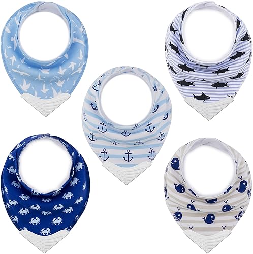Giftty Baby Teething Bibs Set - Jamouz