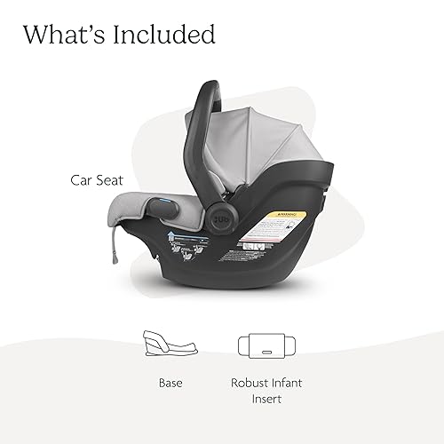 UPPAbaby Mesa V2 Infant Car Seat/Easy Installation/Innovative SmartSecure Technology/Base + Robust Infant Insert Included/Direct Stroller Attachment/Jake (Charcoal) - Jamouz