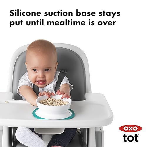 OXO Tot Stick and Stay Suction Bowl - Opal - Jamouz