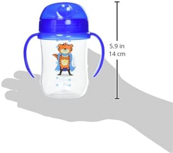 Dr. Brown's Transition Sippy Cup with Soft Spout - Blue - 6oz - 6m+ - Jamouz