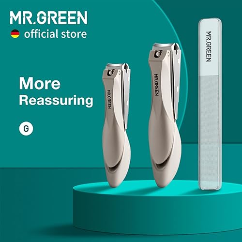 MR.GREEN Baby Safety Nail Clippers Nail Care Clippers Fingernail Cutter Newborn Baby Convenient Nail File Manicure Tools (Baby Nail Clipper) - Jamouz