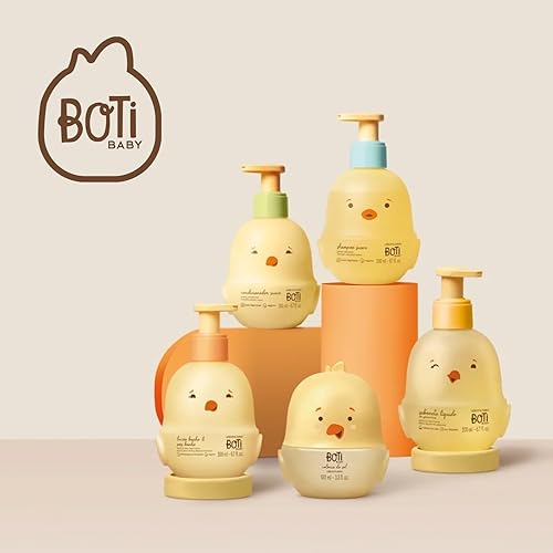 O Boticário Boti Baby Conditioner, Hypoallergenic & Tear Free, Vegan, Alcohol Free, Paraben Free & Dye Free, 200ml - Jamouz