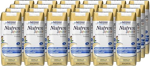 NUTREN JUNIOR Vanilla Brikpaks 24 x 250 mL Case - Jamouz