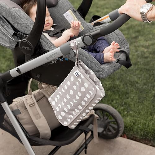 Tiny Twinkle Portable Diaper Changing Pad, Foldable Waterproof Baby Change Pad for Newborn Girl & Boy with Smart Wipes Pocket (Beige Checkers) - Jamouz