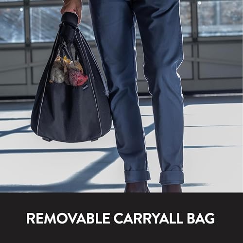 Evenflo Shyft DualRide Carryall Storage Bag (Black) - Jamouz