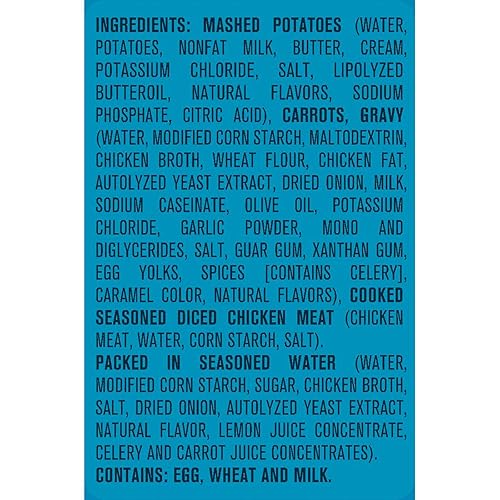 Gerber Mealtime for Toddler Mashed Potatoes & Gravy with Roasted Chicken & Carrots, 6.6 Ounce (Pack of 8) - Jamouz