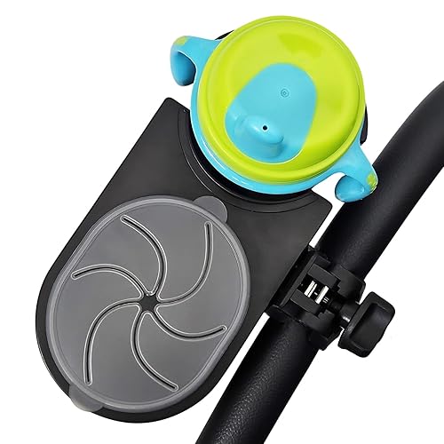 Universal Stroller Snack Tray Attachment | Universal Snack Tray for Stroller Cup Holder Attachment | Baby Accessories for UppaBaby, Bugaboo, Nuna, Yoyo, Wagon, Wonderfold, Evenflo, Bob, Jogger… - Jamouz