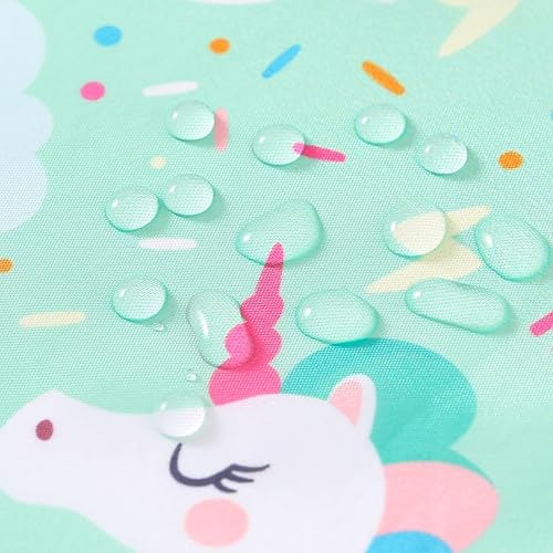 Long Sleeved Bibs, Pack of 5,Lightweight Waterproof Shirt Bibs for Baby Toddler 6-30 Months - Jamouz