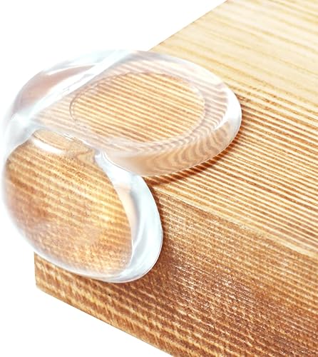 12 Pack Corner Protector for Baby，Clear Furniture Corner Guard & Edge Safety Bumpers Corner Covers Protectors Baby Proof Bumper & Cushion to Cover Sharp Furniture & Table Edges (L-shaped) - Jamouz