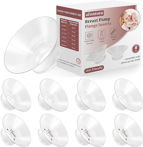 10PCS Breast Pump Parts, 6Pack Silicone Duckbill Valve & 4Pack Silicone Diaphragm Compatible with Momcozy M5 Wearable Breastpump, M5 Breast Pumps Replacement Accessories Breastfeeding Essentials Kit - Jamouz
