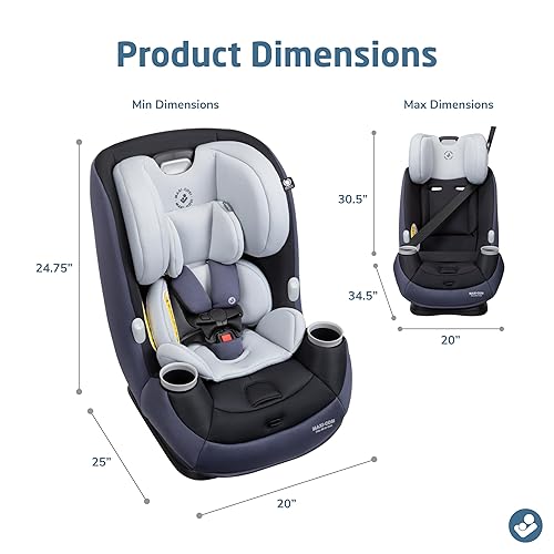 Maxi-Cosi Wheeled Car Seat Travel Pack, Black - Jamouz