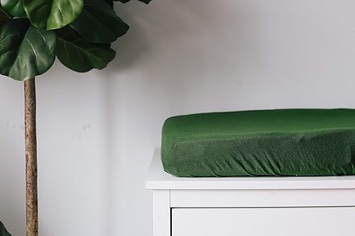 Copper Pearl Premium Knit Changing Pad Cover Soft, Stylish, and Universal Fit for All Standard Diaper Changing Pads, Trendy Design Changing Pad Covers, Briar - Jamouz