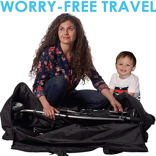 Stroller Travel Bag for Standard or Double/Dual Strollers - Jamouz