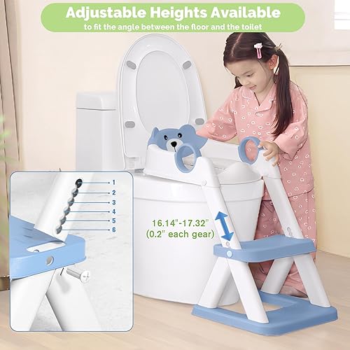Training Toilet Ladder, Multi-Use, Convenient and Suitable for Most Situations，Girls, Boys - Jamouz