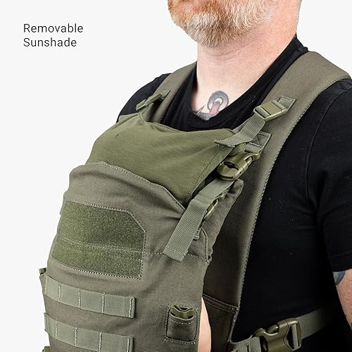 TBG - Mens Tactical Baby Carrier for Infants and Toddlers 8-33 lbs - Compact (Black Camo) - Jamouz