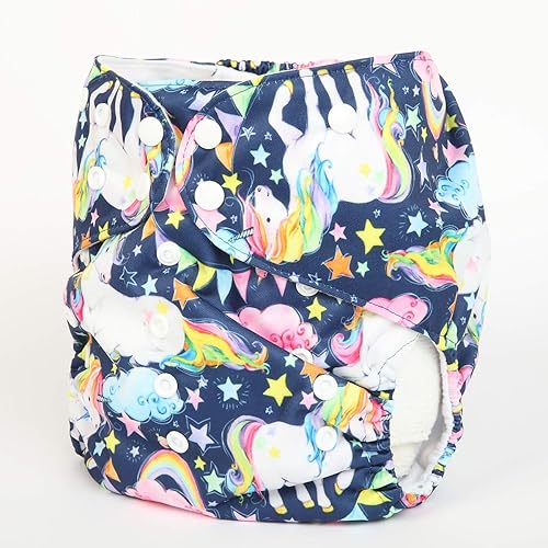2 to 7 Years Old Junior Big Cloth Diaper Pocket Reusable Baby Kids Toddler (Be Brave) - Jamouz