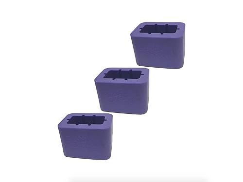 3-Pack Seat Belt Buckle Booster (BPA Free) - Raises Your Seat Belt for Easy Access - Stop Fishing for Buried Seat Belts - Makes Receptacle Stand Upright for No-Hassle Buckling (3) - Jamouz